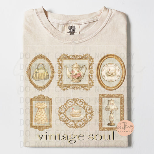 Vintage Soul PNG Digital Download