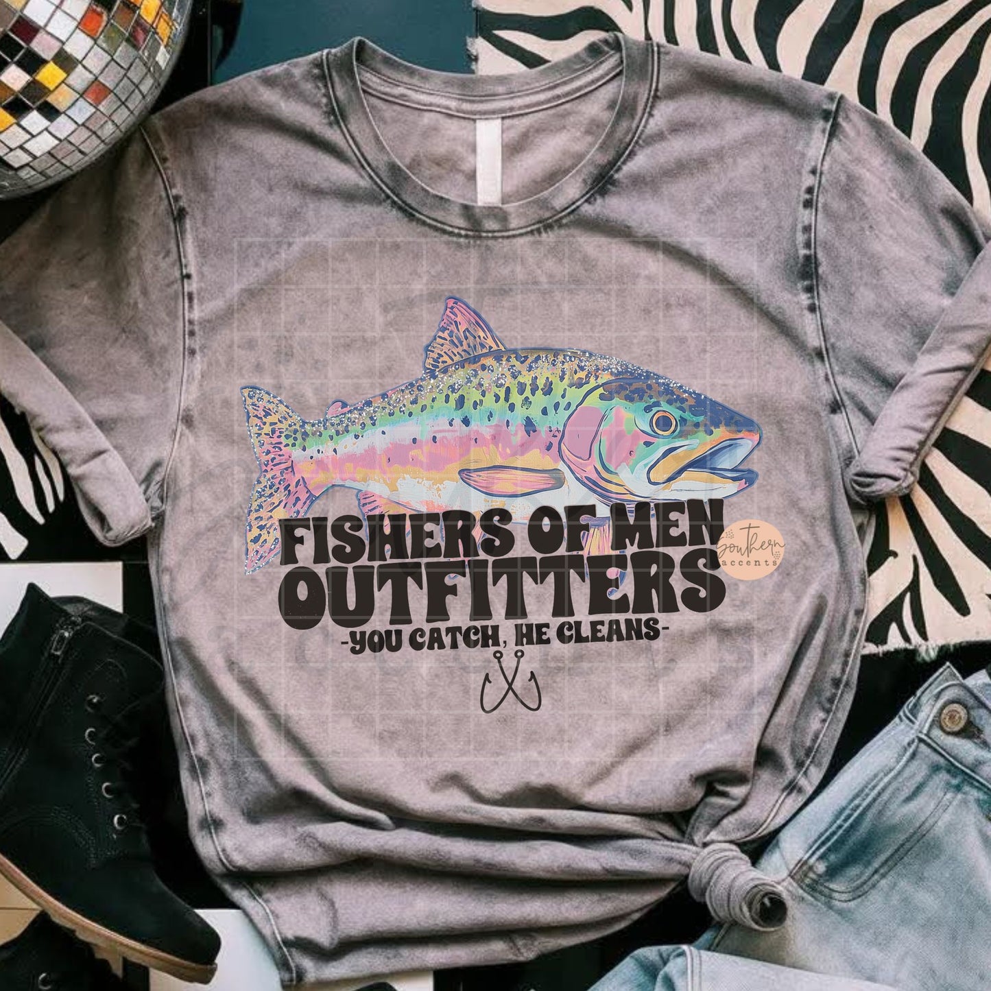 Fishers Of Men PNG Digital Download