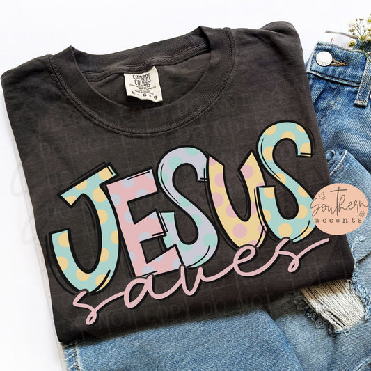 Jesus Saves PNG Digital Download