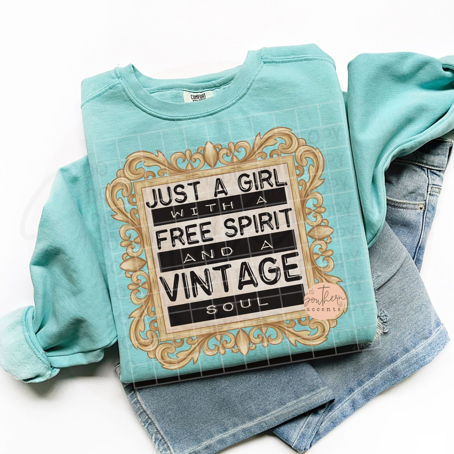 Free Spirit Vintage Soul PNG Digital Download