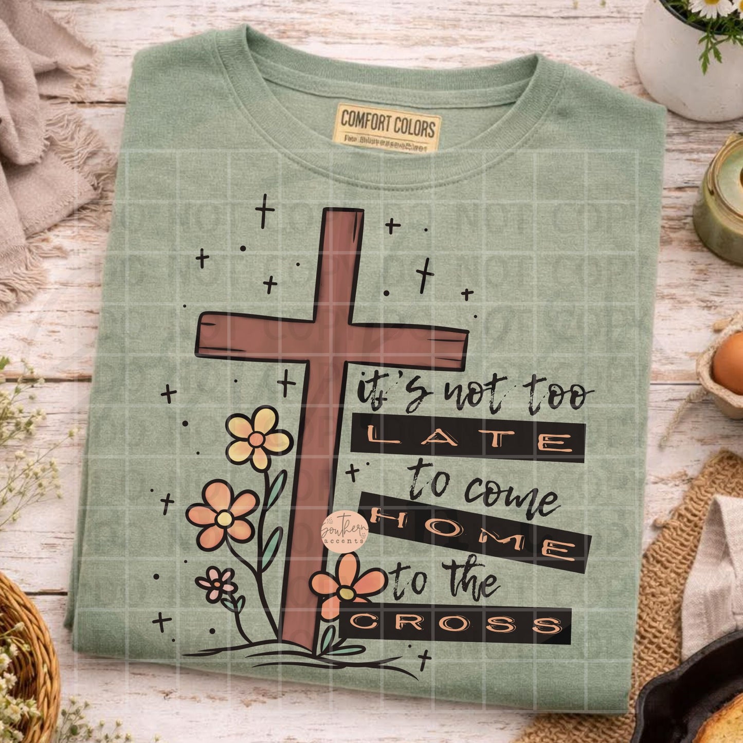 Come Home to the Cross PNG Digital Download