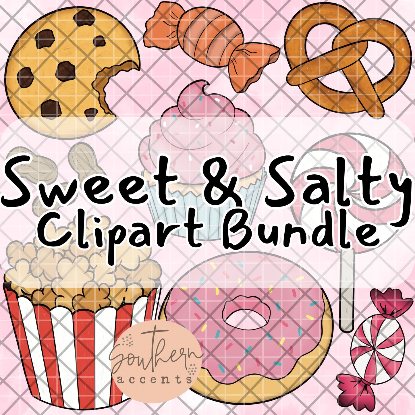 Sweet and Salty Clipart Bundle