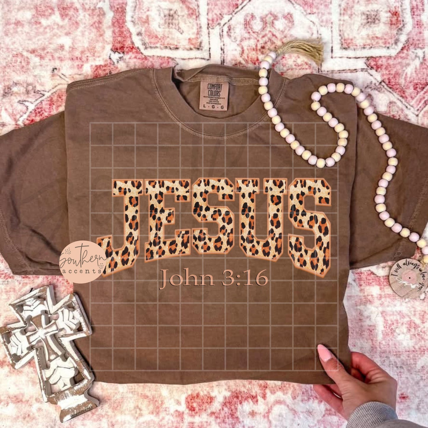 Jesus, John 3:16 PNG Digital Download