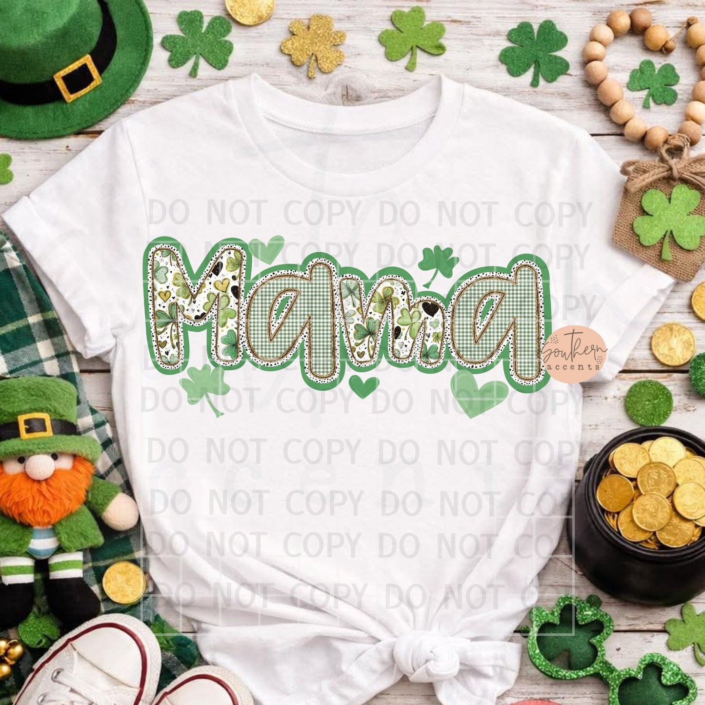 Mama St Patricks PNG Digital Download