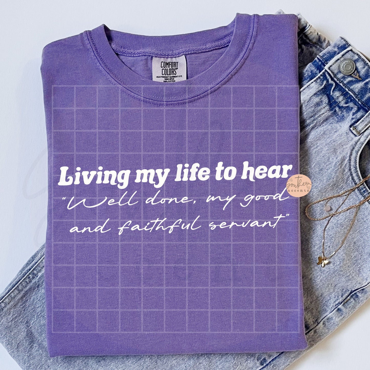 Living My Life to Hear Well Done *Both colors included* PNG Digital Download
