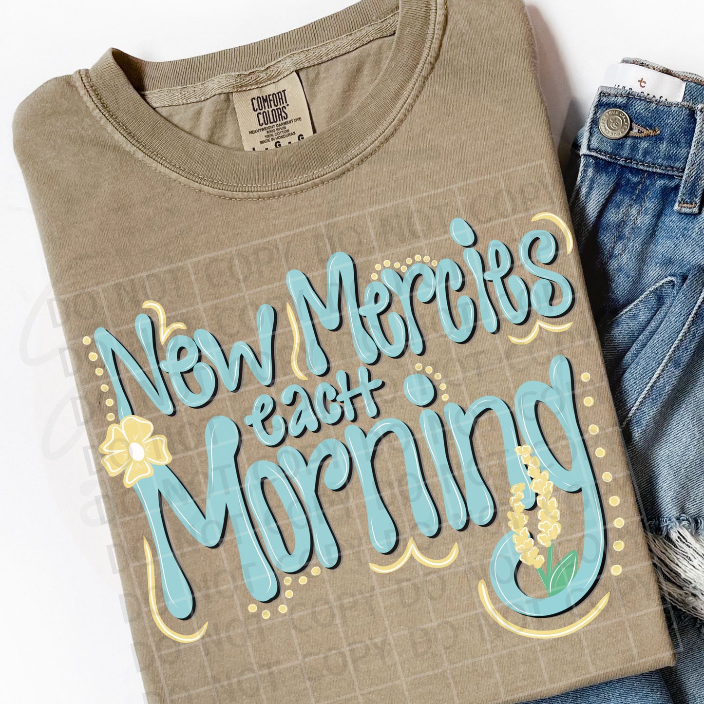New Mercies Each Morning PNG Digital Download