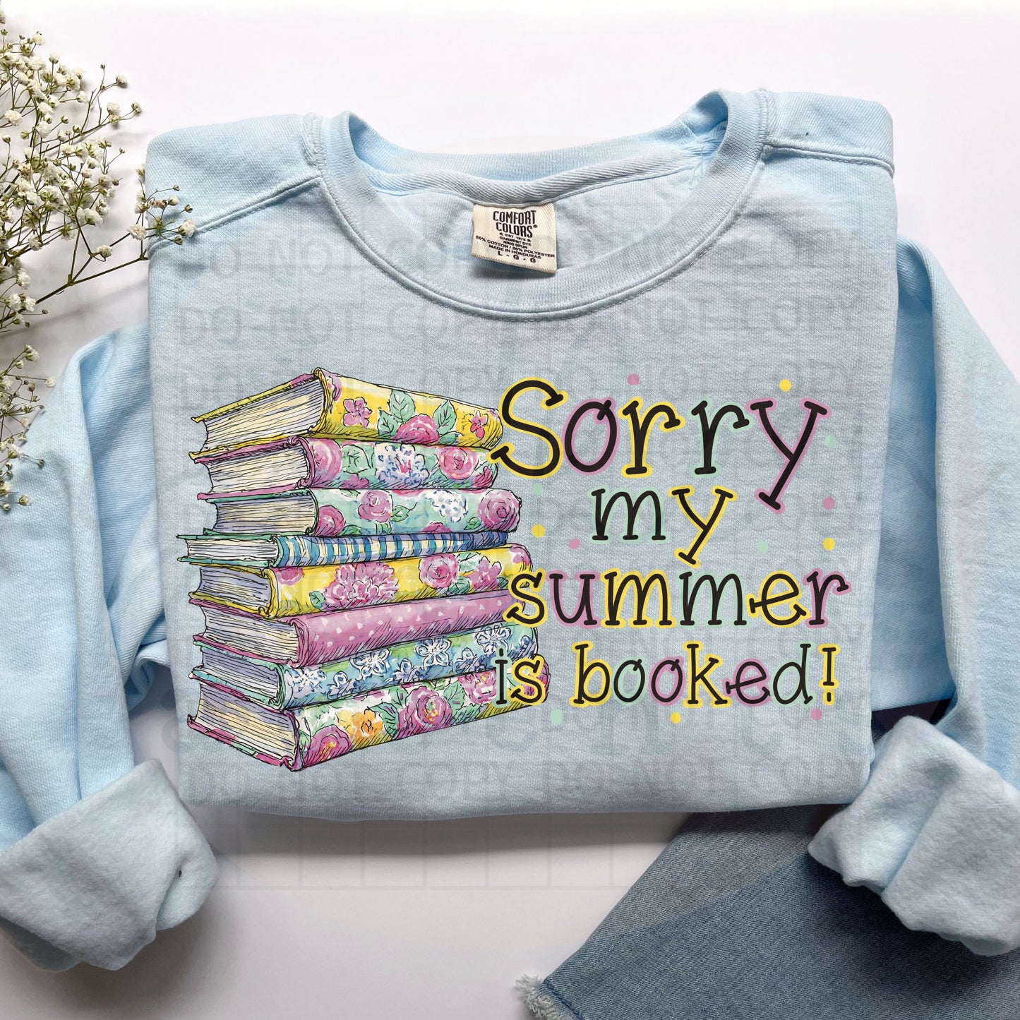 Sorry My Summer is Booked PNG Digital Download