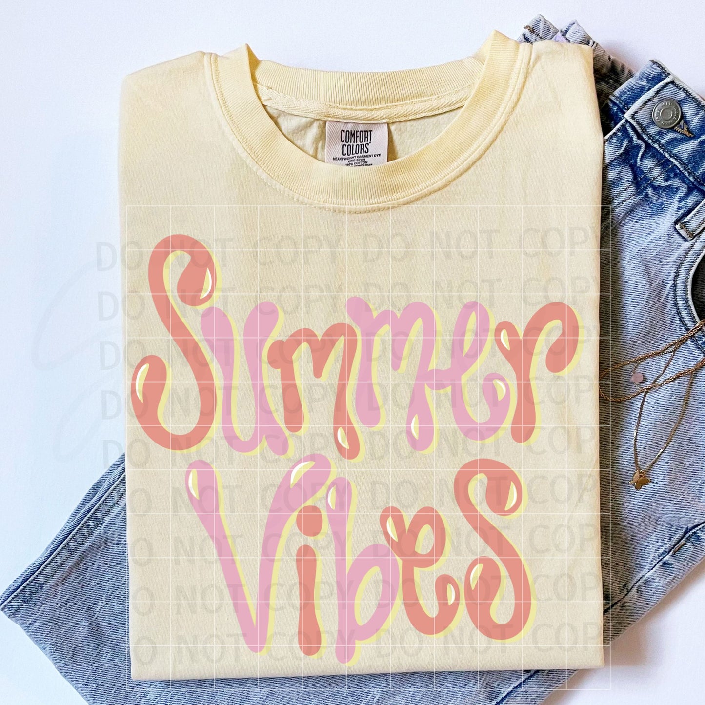 Summer Vibes PNG Digital Download