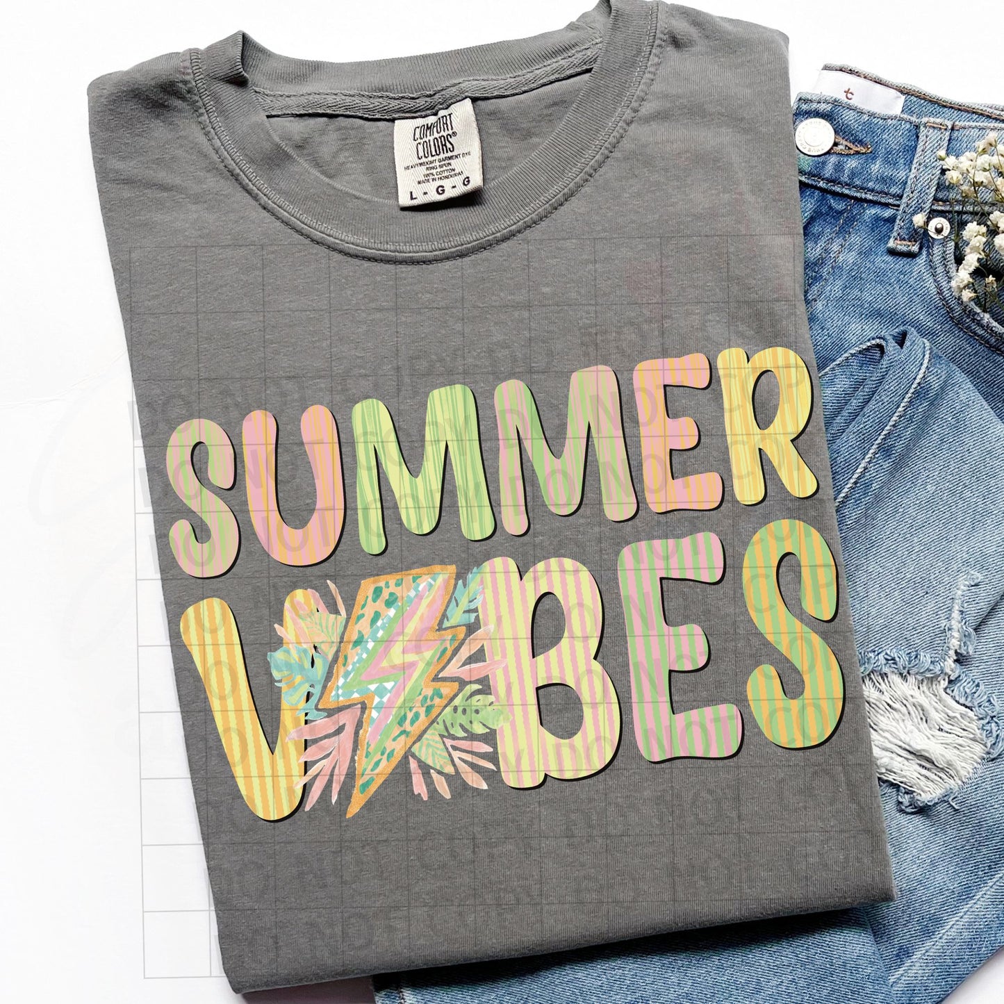 Summer Vibes PNG Digital Download