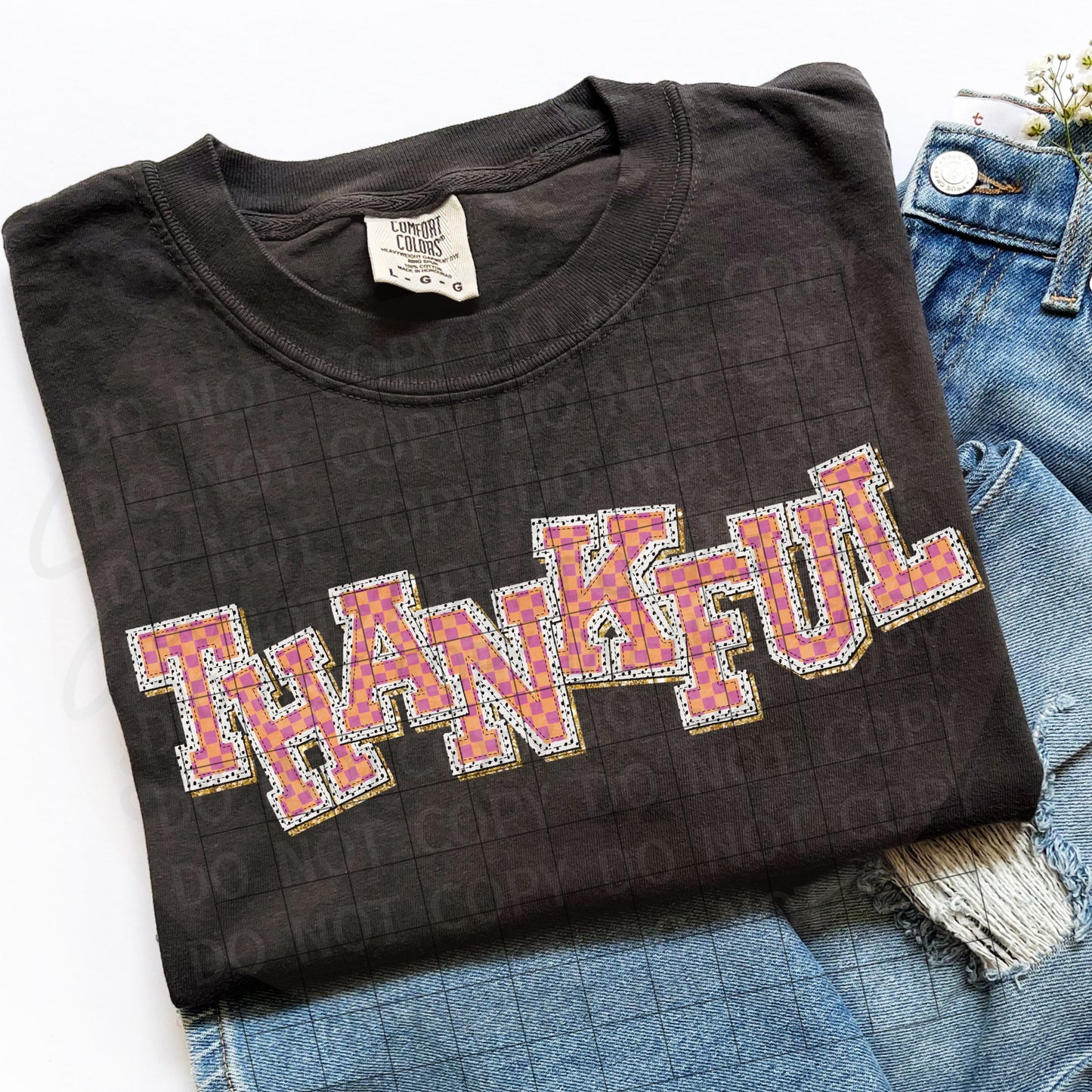 Thankful PNG Digital Download