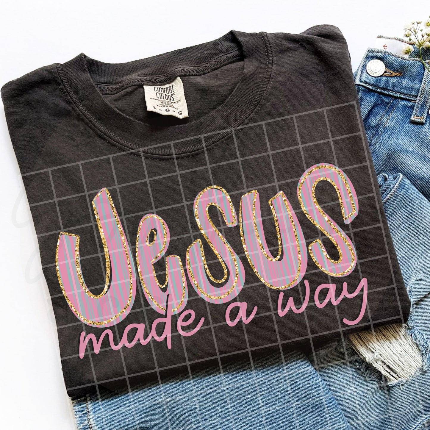 Jesus Made a Way PNG Digital Download