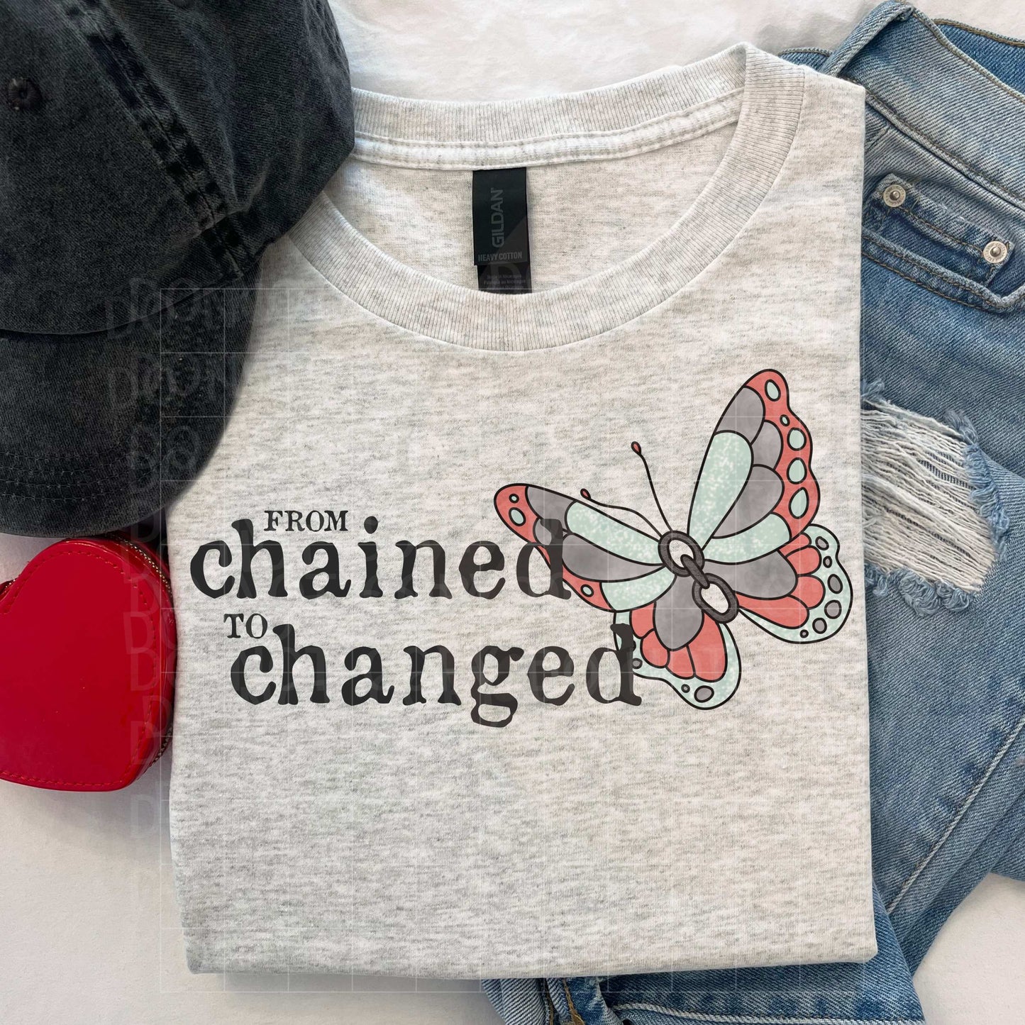 From Chained to Changed PNG Digital Download