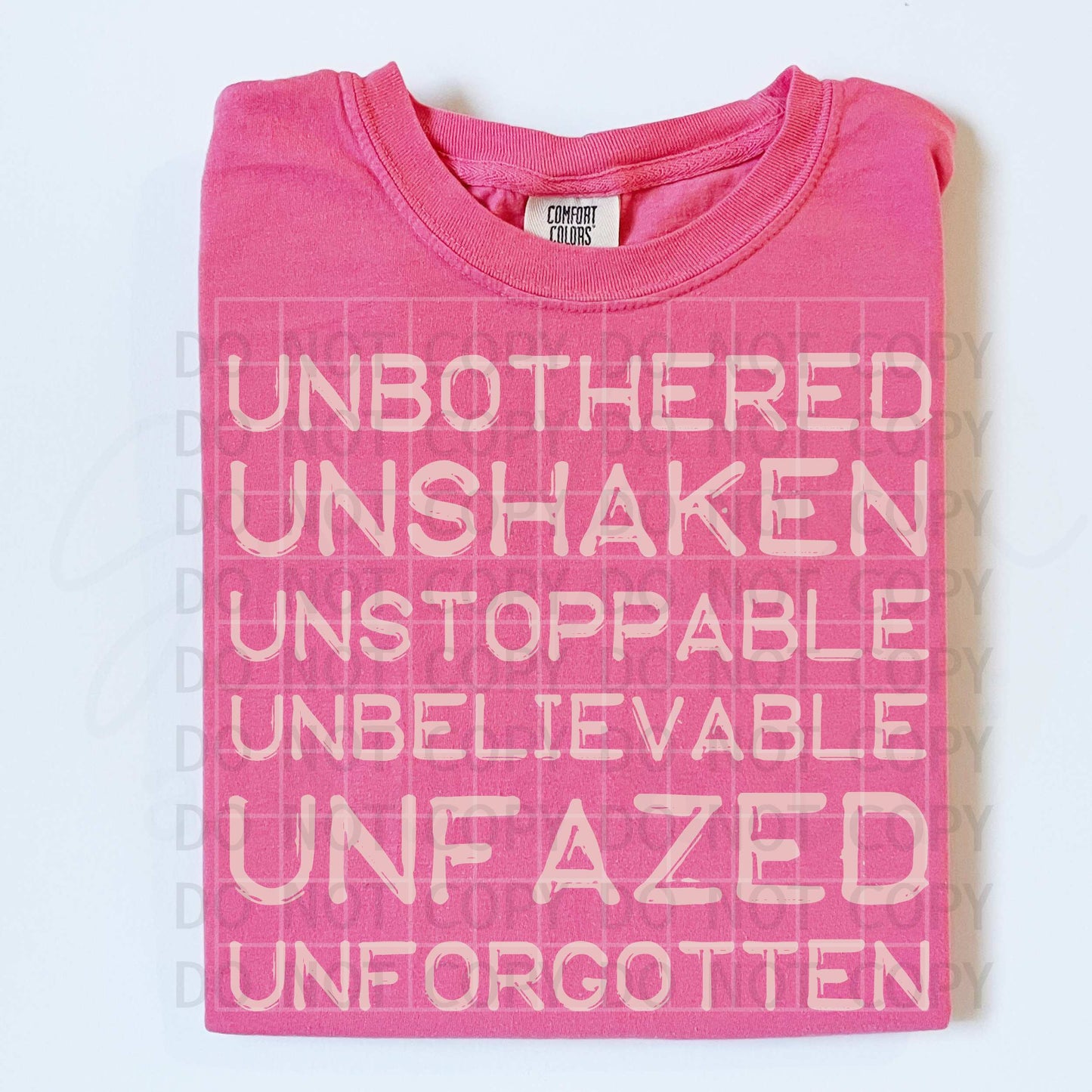 Unbothered PNG Digital Download