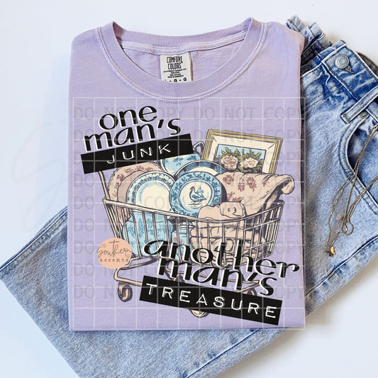 One Man's Junk Another Man's Treasure PNG Digital Download