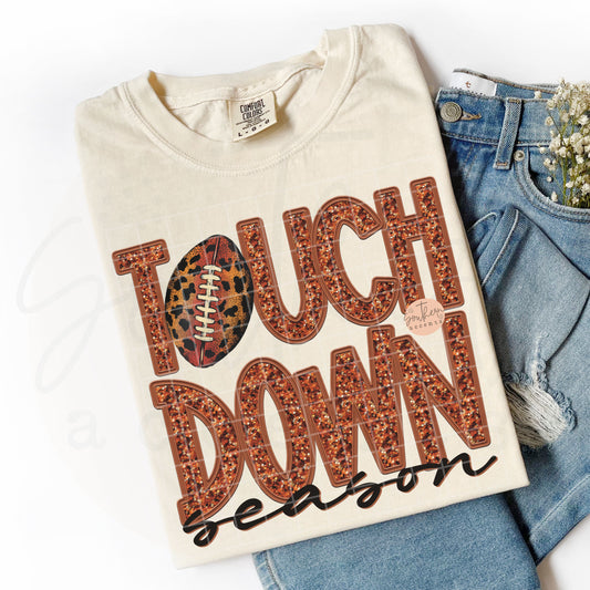 Touch Down Season PNG Digital Download