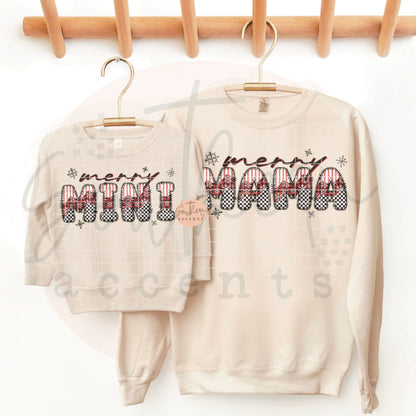 Merry Mama *INCLUDES ALL NAMES* PNG Digital Download