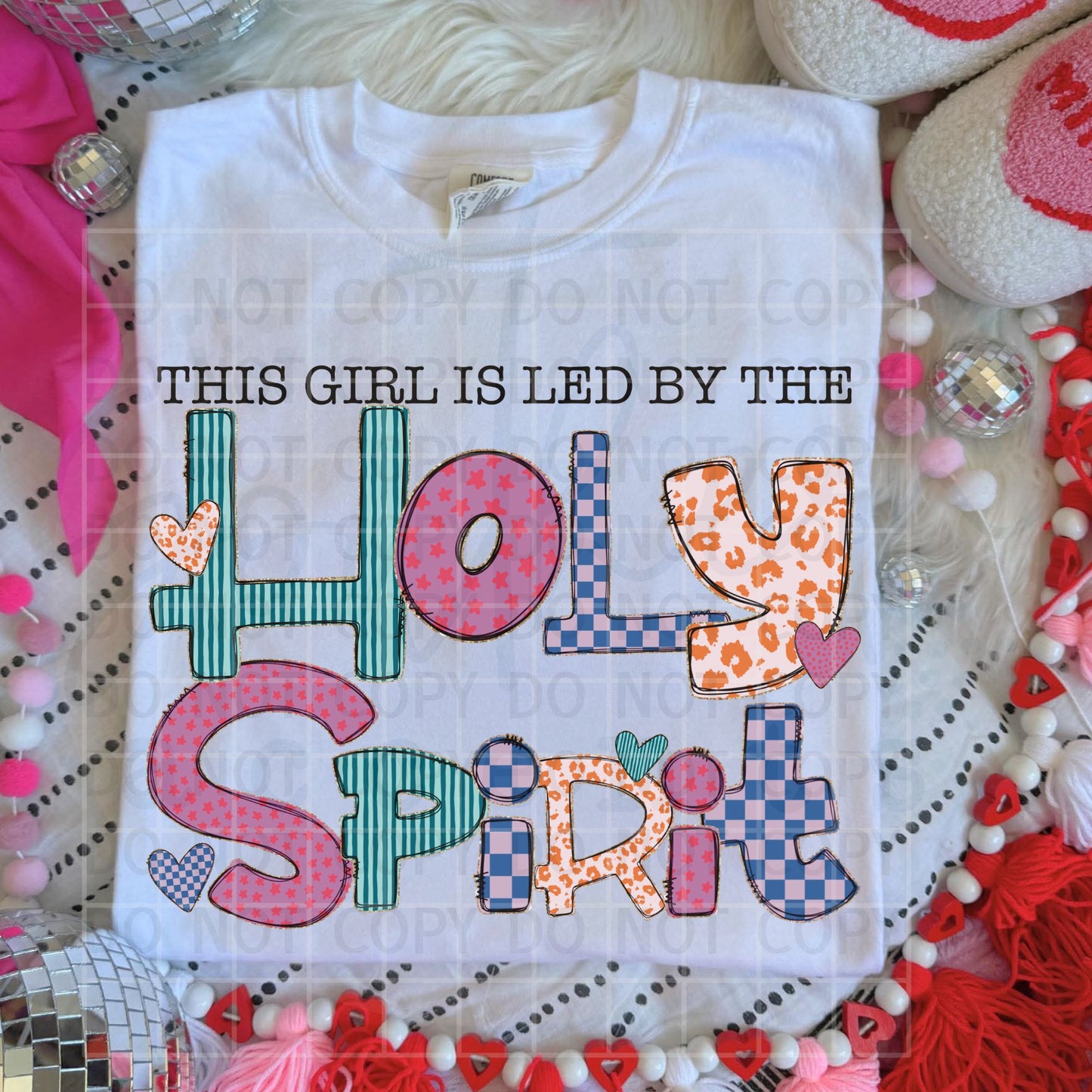 This Girl is Led by the Holy Spirit PNG Digital Download