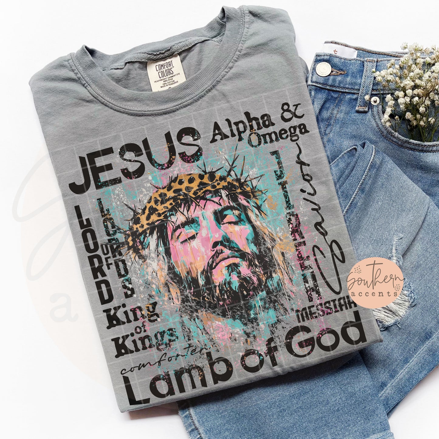 Jesus Lamb of God PNG Digital Download