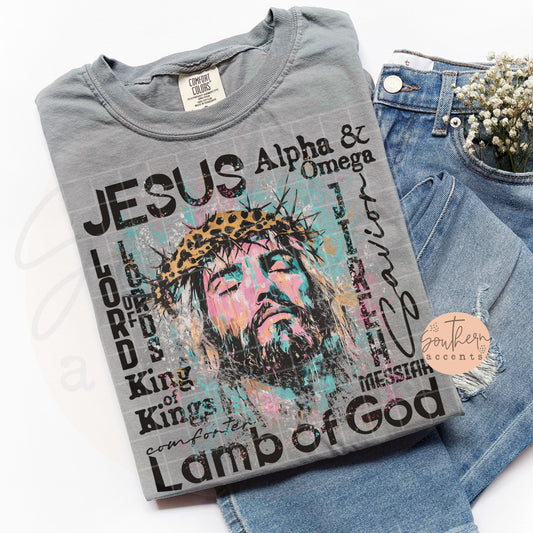 Jesus Lamb of God PNG Digital Download