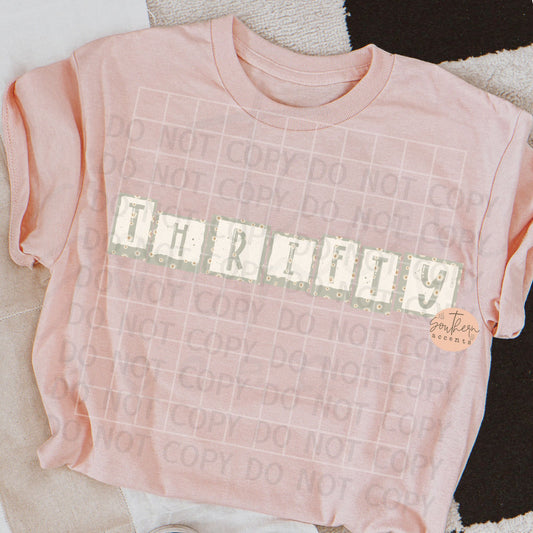 Thrifty PNG Digital Download