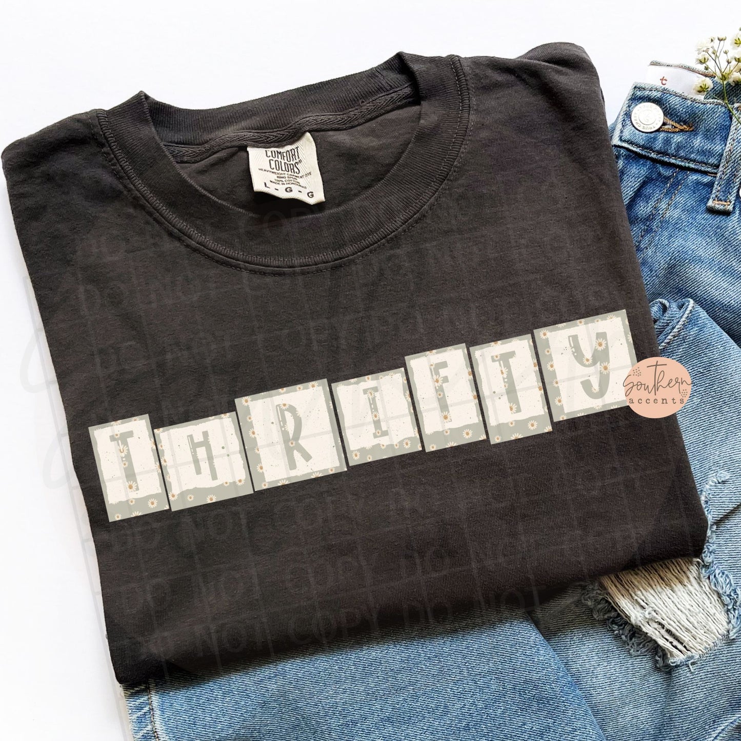 Thrifty PNG Digital Download