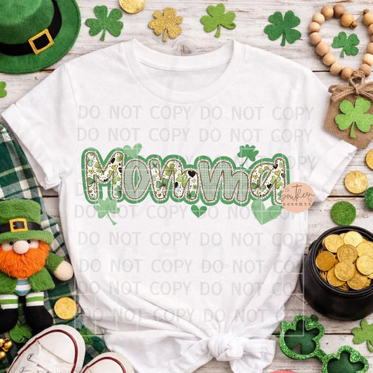 Momma St Patricks PNG Digital Download