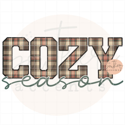 Cozy Season PNG Digital Download