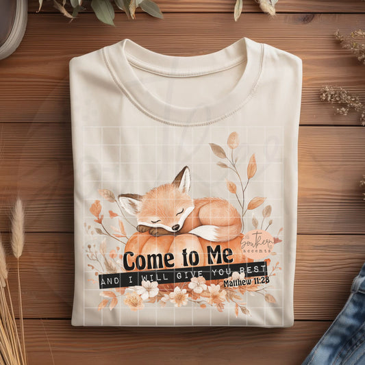 Come to Me (Fox) PNG Digital Download
