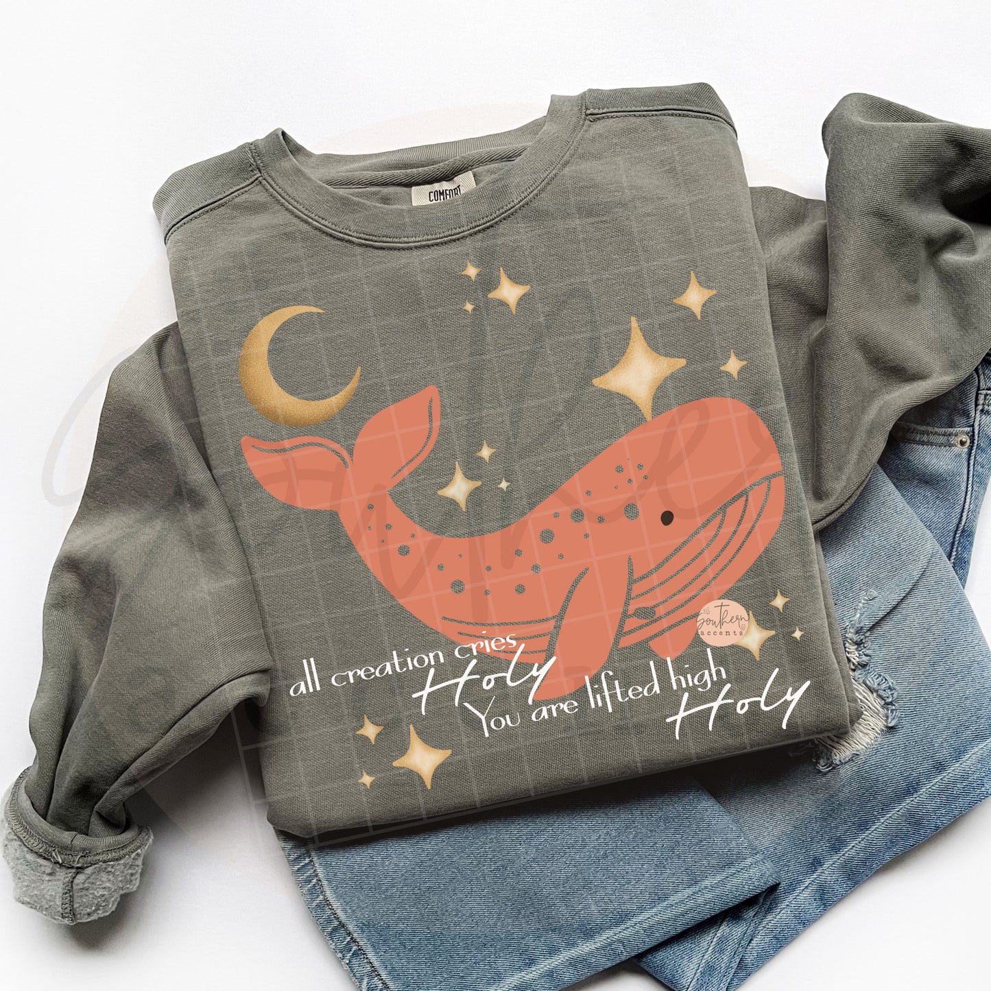 All Creation Cries Holy PNG Digital Download