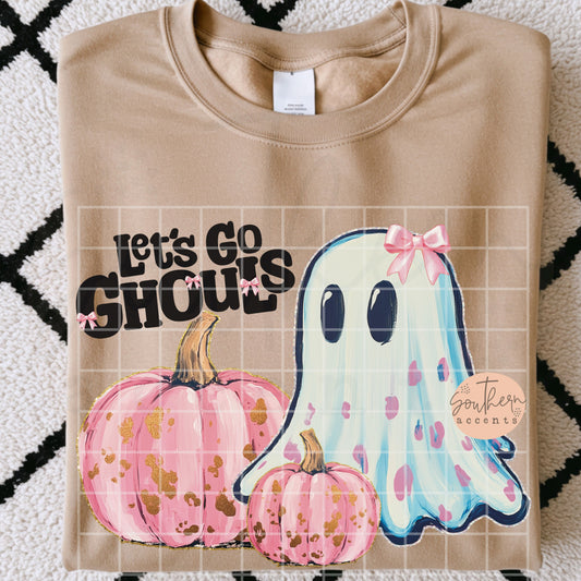 Let's Go Ghouls PNG Digital Download