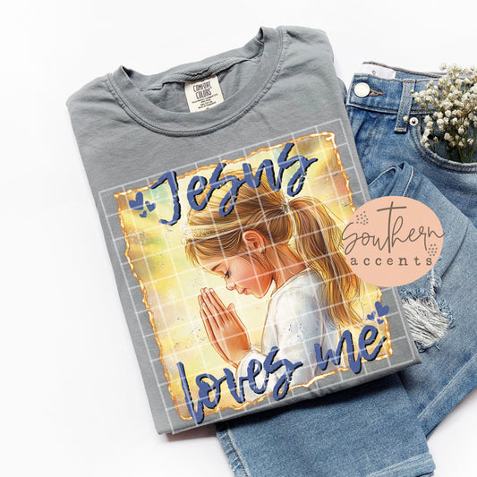 Jesus Loves Me *BOTH FILES INCLUDED* PNG Digital Download