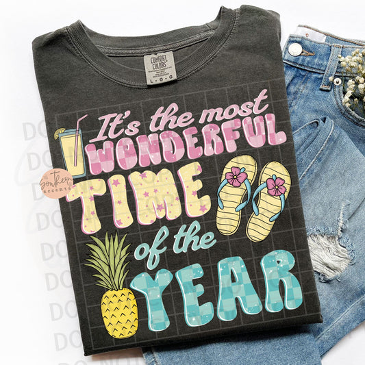The Most Wonderful Time of the Year PNG Digital Download