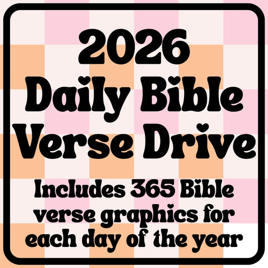 2026 Daily Bible Verse Drive