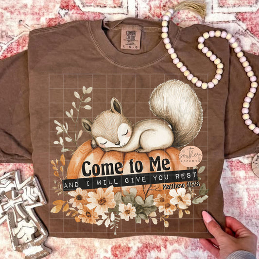 Come to Me (Squirrel) PNG Digital Download
