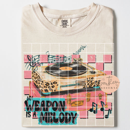 My Weapon is a Melody PNG Digital Download