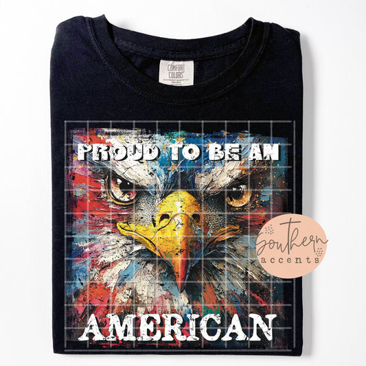 Proud To Be An American EAGLE PNG Digital Download