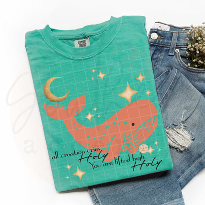 All Creation Cries Holy PNG Digital Download