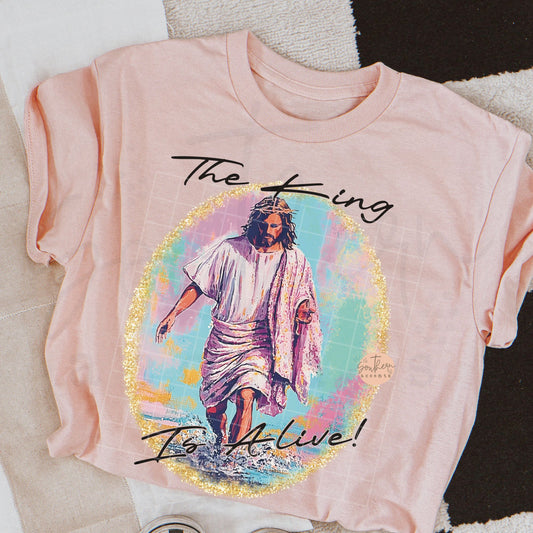 The King is Alive PNG Digital Download
