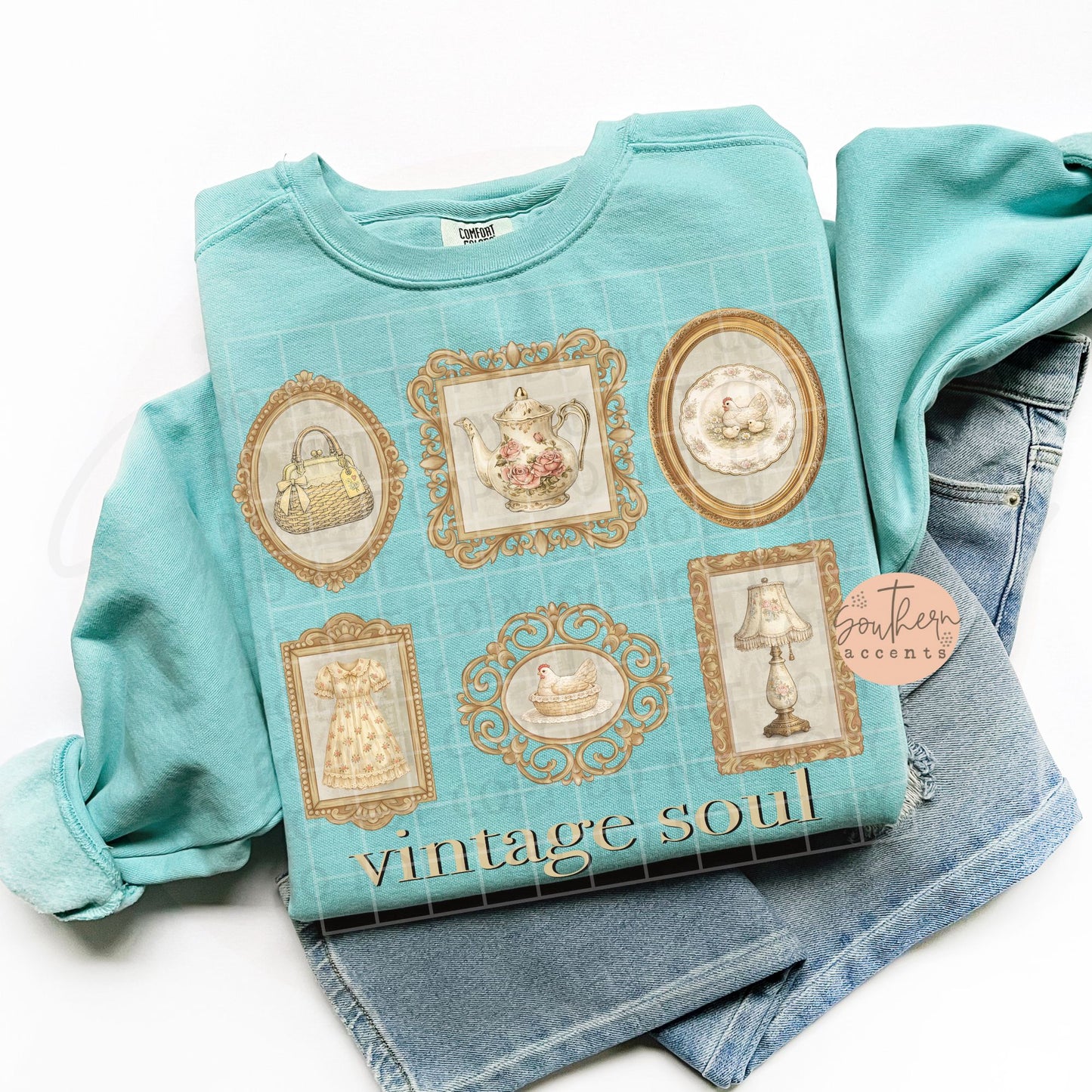 Vintage Soul PNG Digital Download