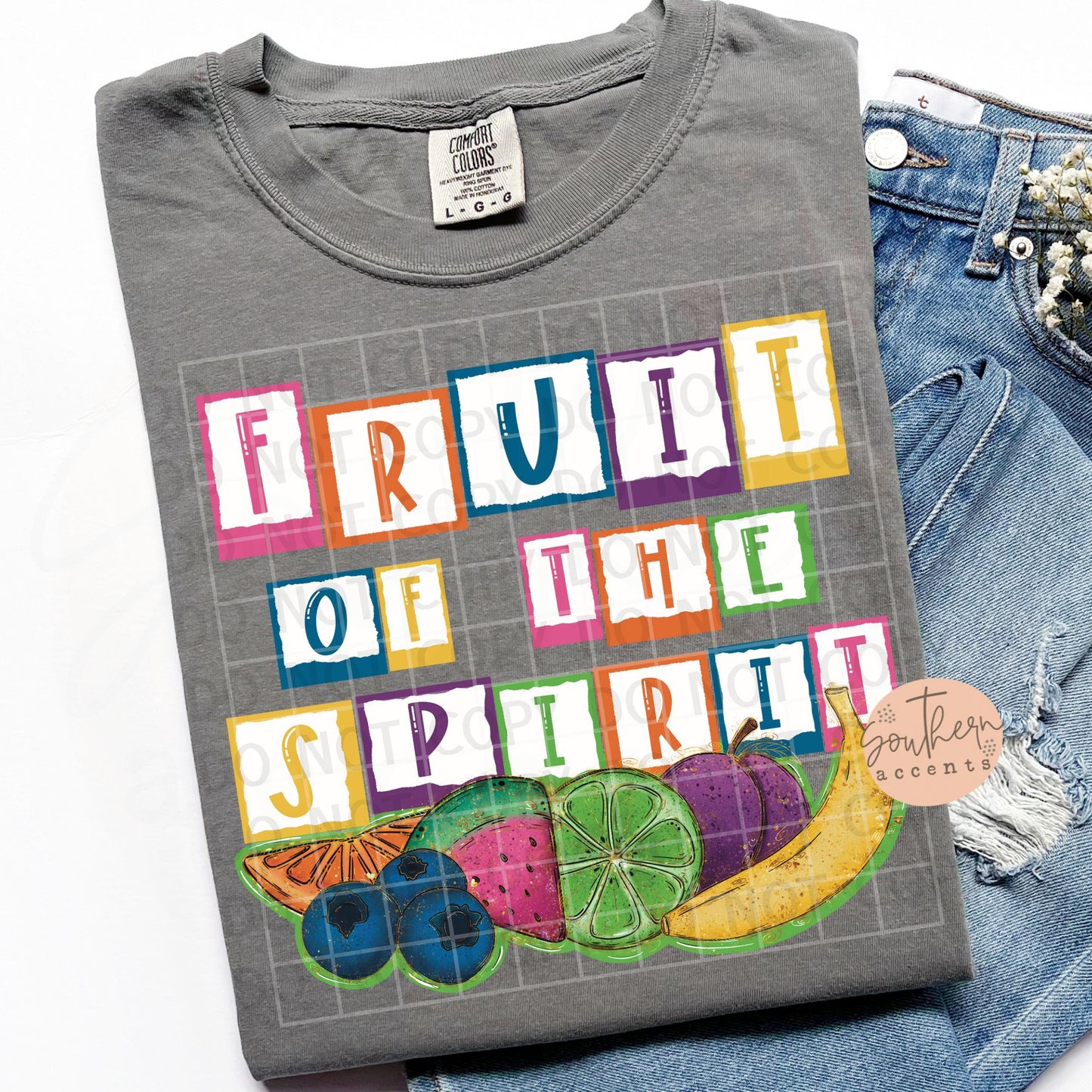 Fruit of the Spirit PNG Digital Download