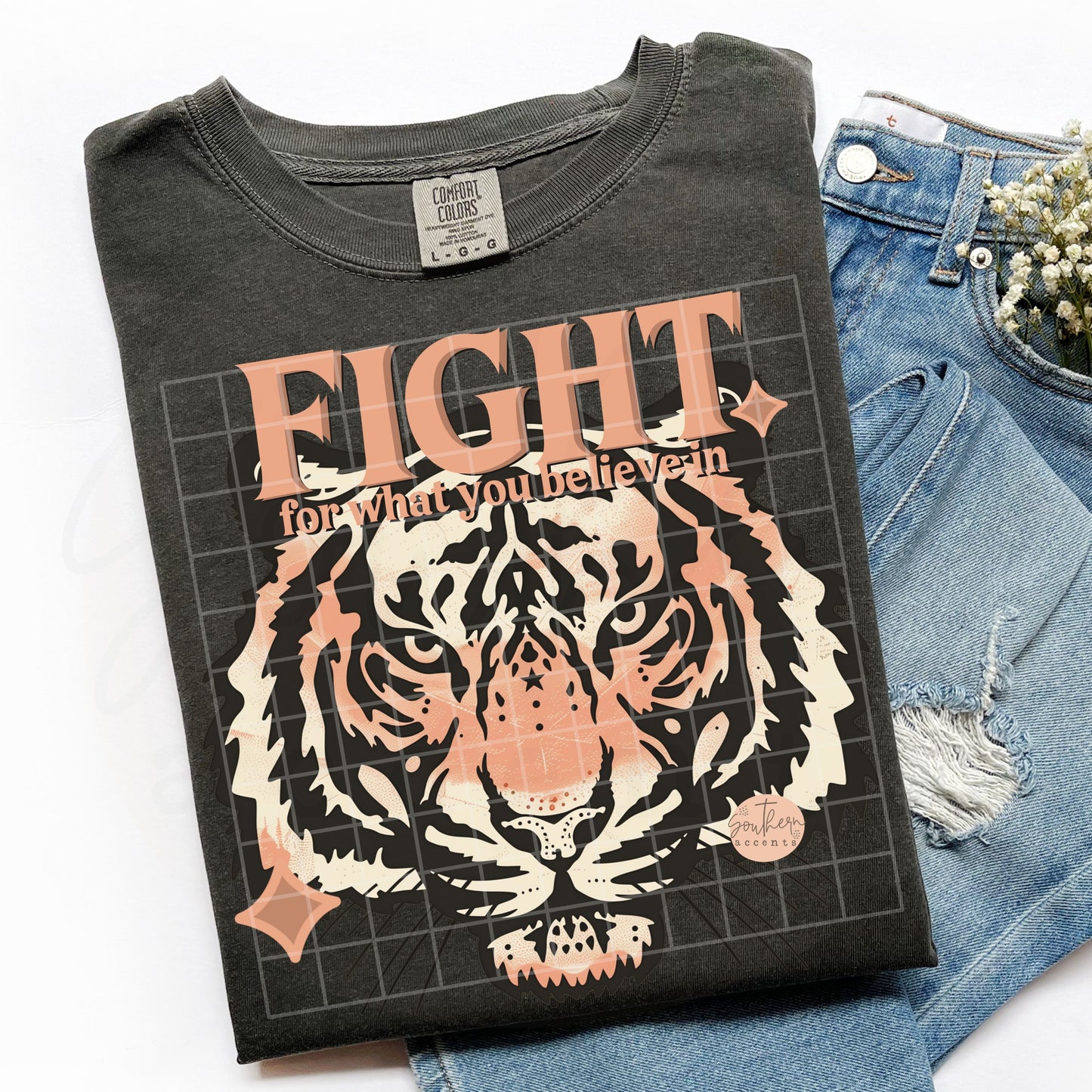 Fight For What You Believe In PNG Digital Download