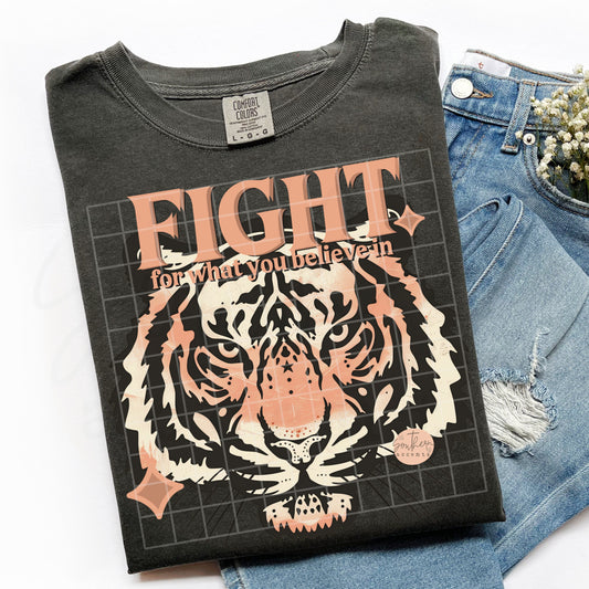 Fight For What You Believe In PNG Digital Download