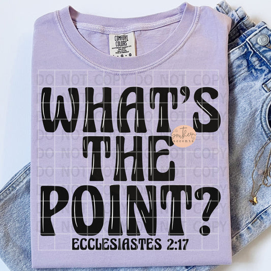 What's the Point PNG Digital Download