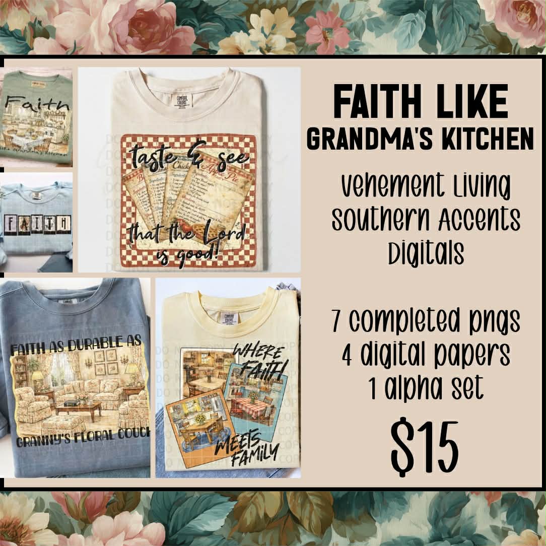 Faith Like Grandma's Kitchen Collab