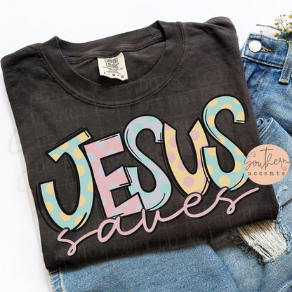 Jesus Saves PNG Digital Download