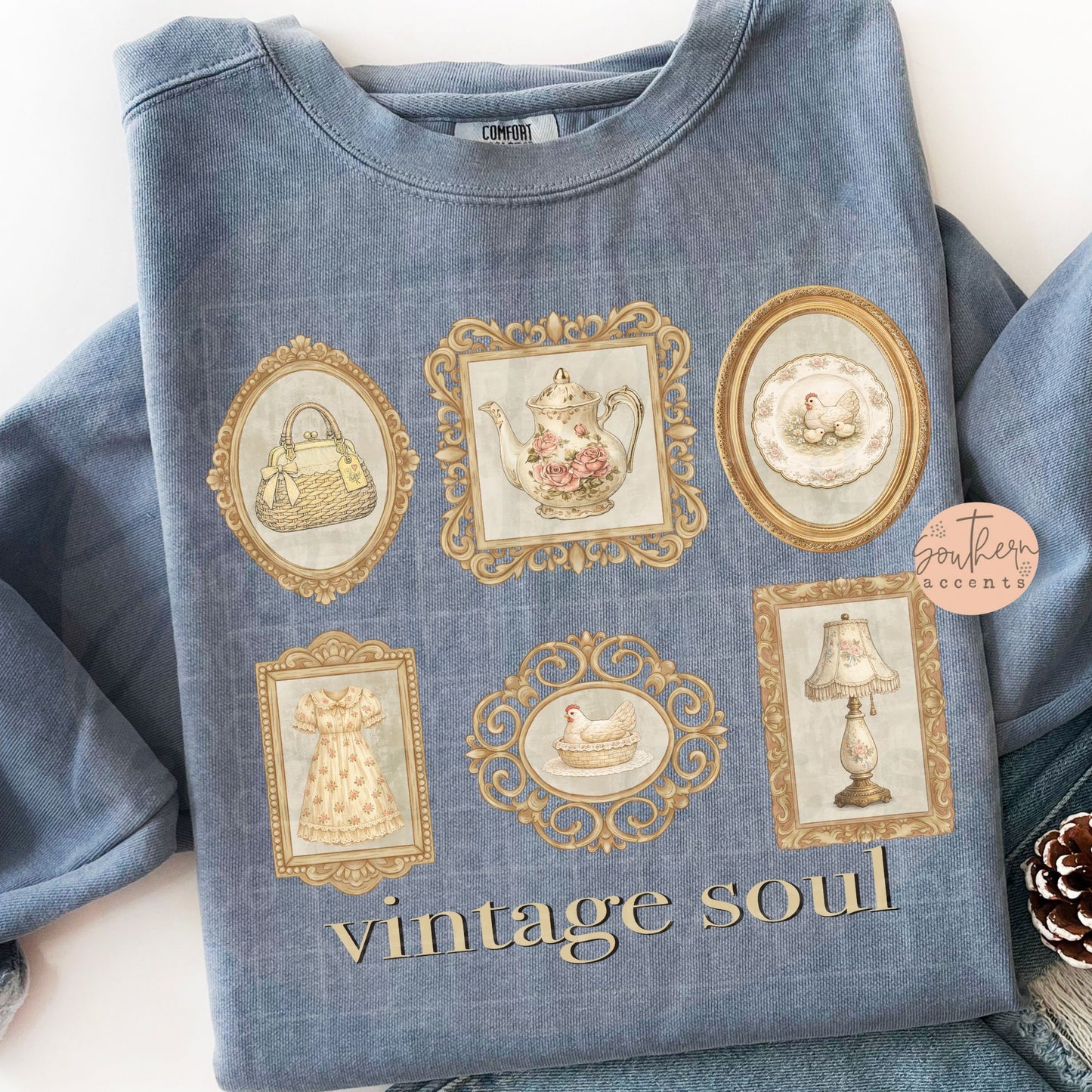 Vintage Soul PNG Digital Download
