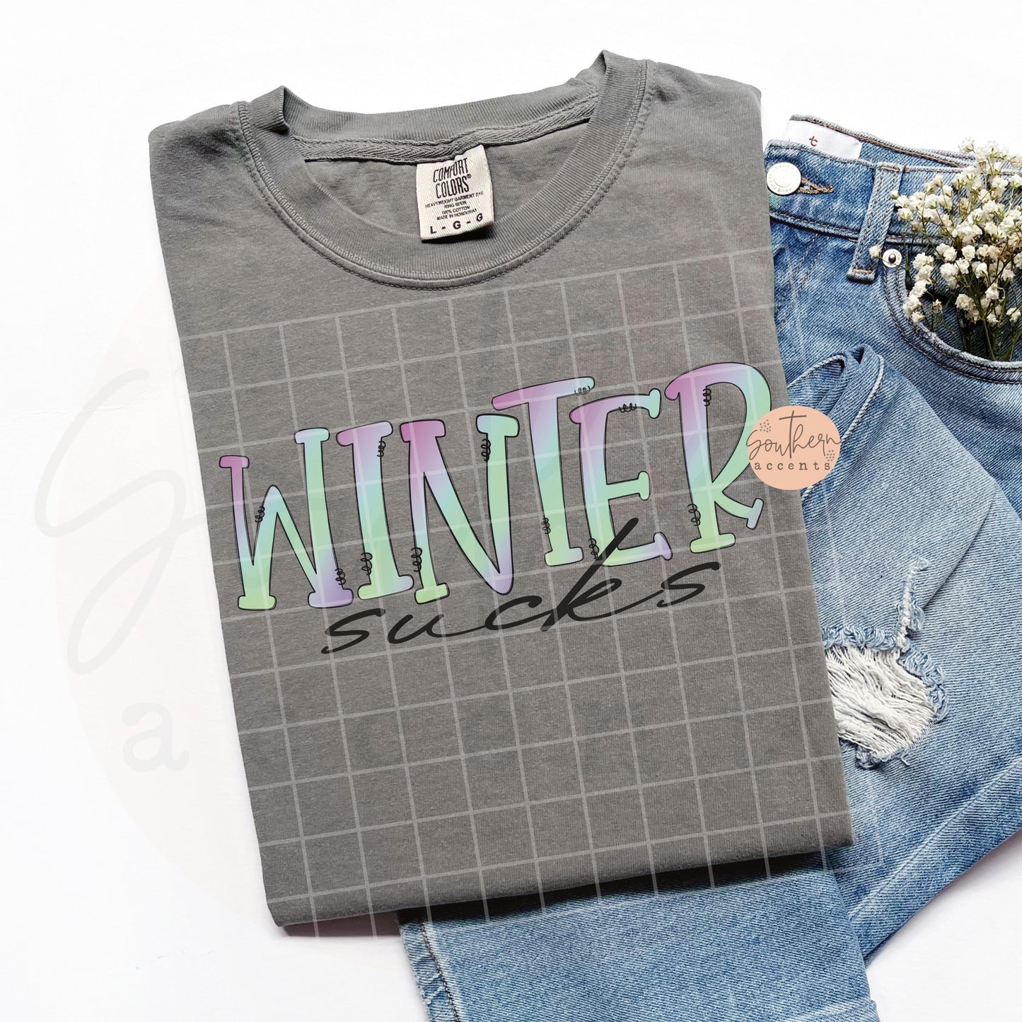 Winter Sucks PNG Digital Download