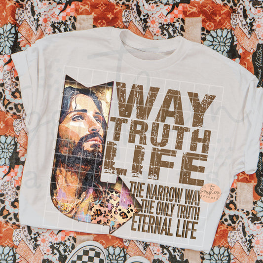 Way Truth Life PNG Digital Download