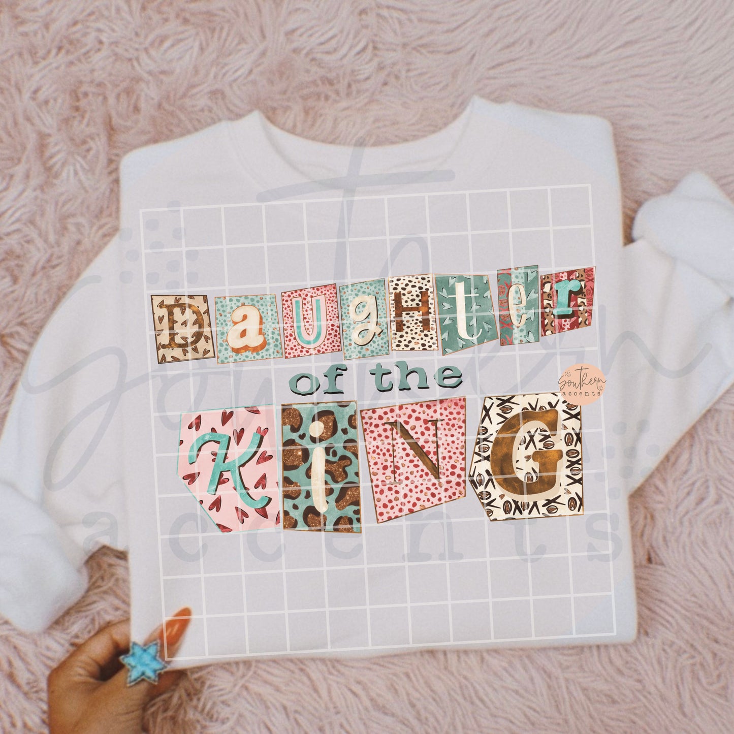 Daughter of the King PNG Digital Download