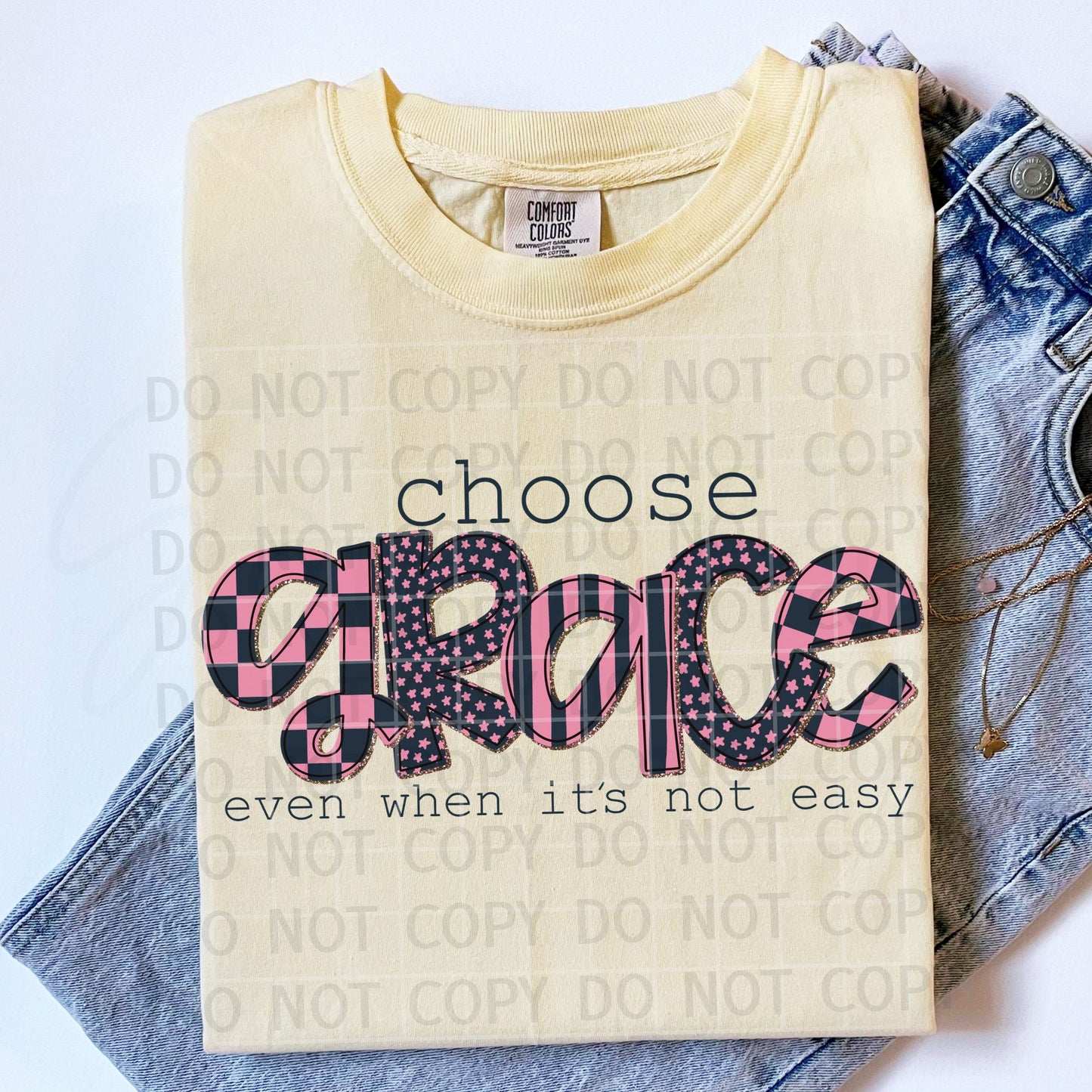 Choose Grace PNG Digital Download